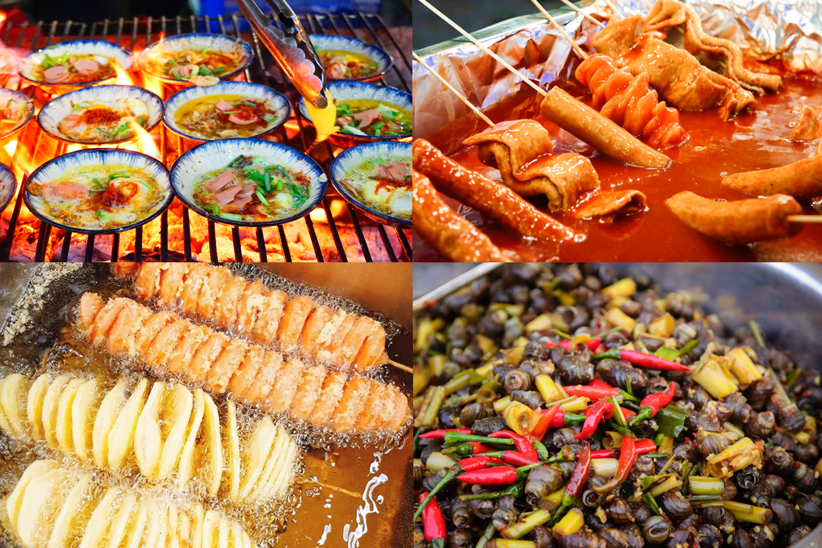 Các món ăn đường phố ở Việt Nam
